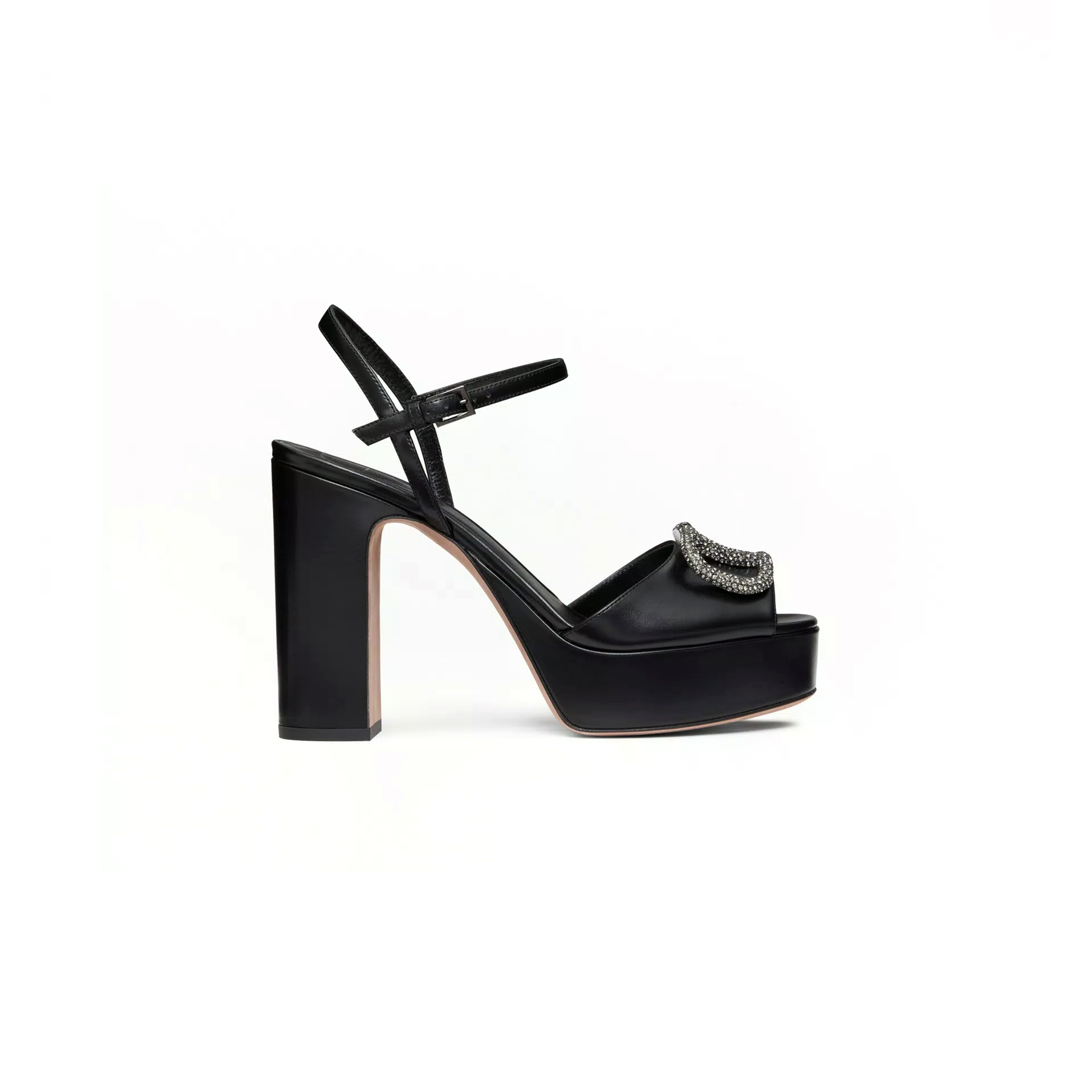 Va1e*ntin0 sandal with vlogo signature platform in calfskin 115mm 5w0s0fg2est_249